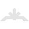 Ekena Millwork Vanguard Architectural Grade PVC Gable Bracket, 60"W x 27 1/2"H x 4"D x 6"F, 11/12 Pitch GBP060X28X0406VAN00 - alternate 3